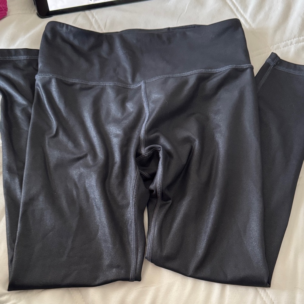 Athleta Charcoal High Rise Tights